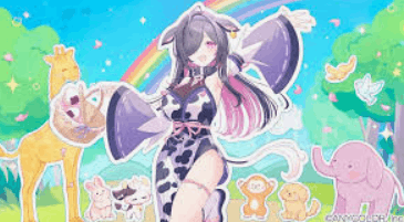 夜牛詩乃の前世と中の人を調査！ママ・年齢・顔バレも